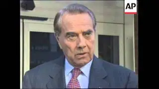 USA: SENATOR DOLE CONTINUES TO DISAGREE ABOUT US TROOPS IN BOSNIA