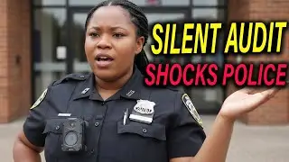 Female Cop LOSES IT After Silent Audit &mdash; Gets OWNED & Dismissed on Camera