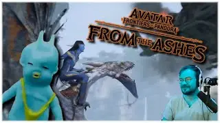 My lil' Na'vi Bro shows me the Pandoran ropes