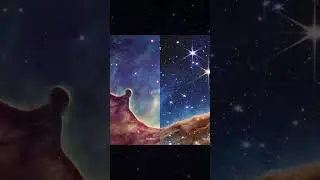 A star is born! Real photo of the Universe