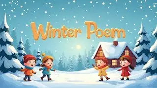 ⛄ Winter English Poem | Winter song (full of the snow)| Cocomelon Nursery rhymes poem 