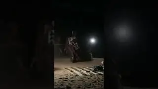 Magical 1001 Nights desert dance, a long camel ride away from Pushkar, Rajasthan in India