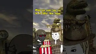 When you push Cass too far in Fallout New Vegas: #fallout #memes #shorts