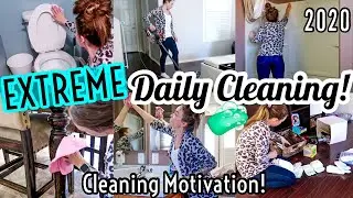 NEW!! CLEAN WITH ME 2020 | EXTREME CLEANING MOTIVATION | SPEED CLEANING | Bronte