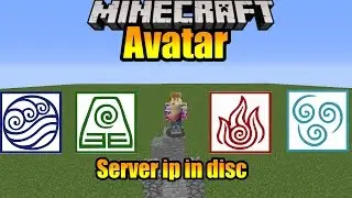 Bending Minecraft Elements!!? Avatar Server, Server ip in Discritpion