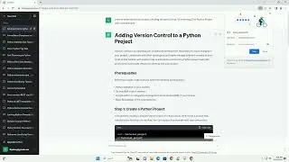 Adding Version Control Numbering to Python Project