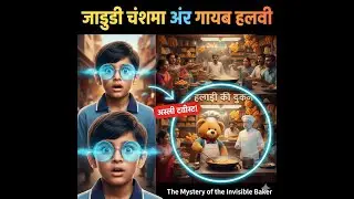 Jadui Chashma, Gayab Halwai, Hindi Moral Stories, Bachon ki Kahaniyan, Magic Glasses Story.