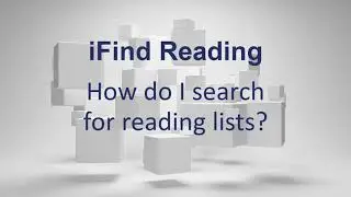 iFind Reading - How do I search for reading lists?