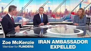 Iran's ambassador to Australia EXPELLED - Sky News NewsDay Interview