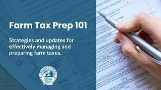 Farm Tax Prep 101