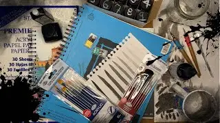 New Art Supplies for The Manga Path ✦ Testing Brushes, Paper & Tools 