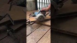 Tired of Floor Scratches? Try WPC Flooring #buildingmaterial #wpcdecking  #wpcflooring #construction