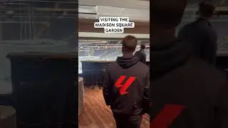 Visiting the LEGENDARY Madison Square Garden during our New York Trip