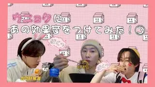 💎ウニョクに効果音をつけてみた！③【SUPER JUNIOR】