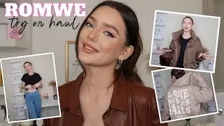 ROMWE AUTUMN WINTER HAUL & DISCOUNT CODE | PUFFA COAT, GILET, HOODIES