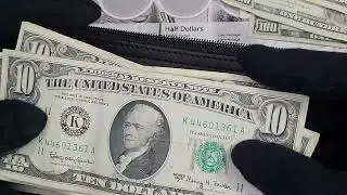 $825.21 in notes with silver and a 1950 star note