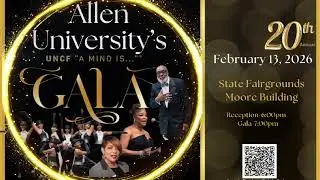 Join us for the 20th Annual UNCF Scholarship Gala 2/13/26✨