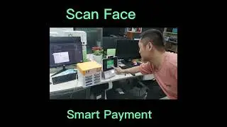 Smart scanning face payment power bank rental stations #scanface#powerbankrental#smartscanning
