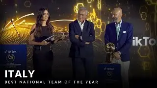 Italy awarded Best National Team of the Year 2021