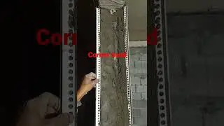 Corner bead install