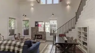 The Weekend House: A Farmhouse Style Cottage Designed by Dibello Architects