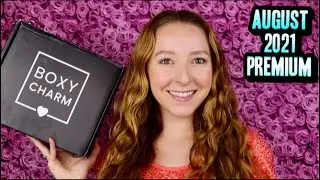 AUGUST 2021 BOXYCHARM PREMIUM BOX UNBOXING | My Skin Will Be Glowing!