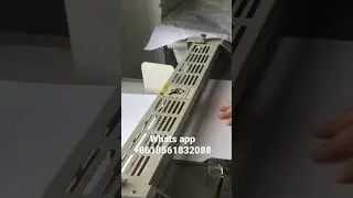 2022 patented mini electric desktop A3 A4 paper sheet perforating creasing machine popular in EU USA