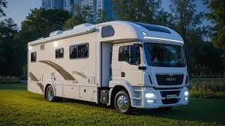 The 2026 MAN Motorhome Truck Full Exterior with Stunning Interior Tour