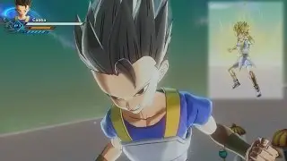 Cabba Turns Super Saiyan! ENGLISH Moveset Gameplay | DRAGON BALL Xenoverse 2 DLC Pack 1