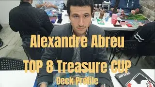 TOP 8 One Piece TCG Treasure CUP Alexandre Abreu Deck Profile!