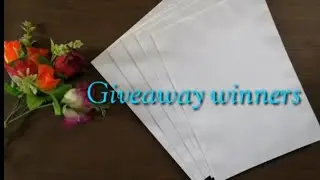 GIVEWAY WINNERS and new pre order reward 🔥💎🔥💎