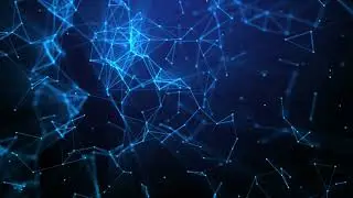 Background Abstract Technology Biru Hitam