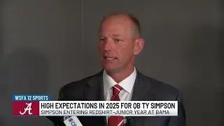 High expectations in 2025 for QB Ty Simpson
