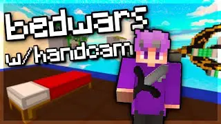 bedwars with handcam (solo bedwars)