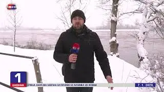 Semberija: Vodostaj Drine stagnira, ugroženo priobalje