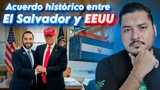 Nayib Bukele logra ACUERDO HISTÓRICO con Donald Trump y EEUU