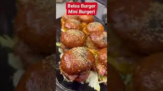 Platou de mini burgeri 🍔 Avem zilnic &icirc;n meniu