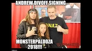 Andrew Divoff Signing Monsterpalooza 2018