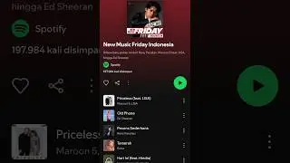 Rilisan baru 02 Mei '25 dari @RonyParulianOfficial, @Maroon5ft. LISA, hingga @EdSheeran
