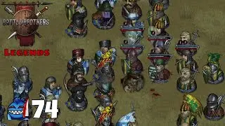 Battle Brothers Legends Mod - The Shieldless - Ep 74 Guns to a Sword Fight