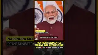 Pakistan Must Get Rid Of Its Terrorist Infrastructure, Says PM Modi | WION Shorts