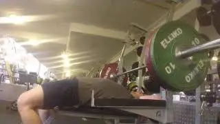 1 000 pound club programme week 3 | session 1 / 3 - BB Bench press 90 kg