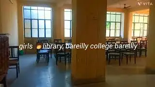 girls 👧 and boys 👦 library, bareilly college bareilly #bareillycollegebareilly