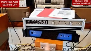 Đẩy  crown macro - tech  2402  Đẹp keng . Gi&aacute; Bao tốt  cuối video