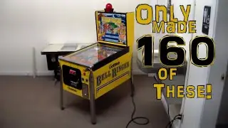 1990 Gottlieb BellRinger Pinball Machine Redemption Ticket Spitter - Miniature Cabinet, and Rare!