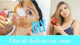 Rotina para dias de mimo em casa! Máscara caseira contra cravos, pés lisos, etc!