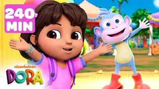 Dora & Boots Best Friends Forever Marathon! 💗 240 Minutes | Dora & Friends
