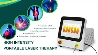 High Intensity portable Laser Therapy Machine TRIANGEL MINI-60