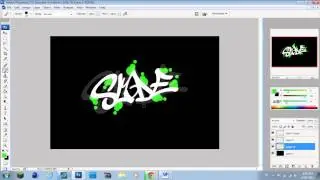 Photoshop Tutorial: Making a basic Graffiti logo