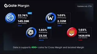 Braking News: Weekly Update on the Gate.io Margin Market: WLD and ARKM Listed!